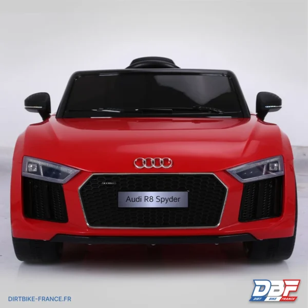 Voiture électrique enfant audi r8 spyder Rouge, photo 3 sur Dirt Bike France