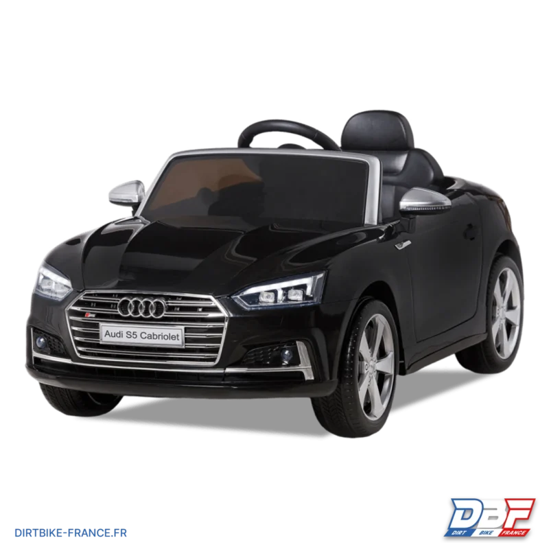 Voiture électrique enfant audi s5 coupé tfsi Noir, Dirt Bike France - Photo N°4