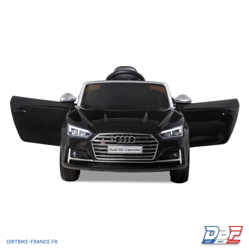 Voiture électrique enfant audi s5 coupé tfsi Noir, Dirt Bike France - Photo N°5