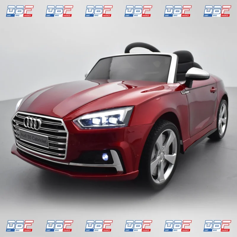 Voiture électrique enfant audi s5 coupé tfsi Rouge, Dirt Bike France - Photo N°5