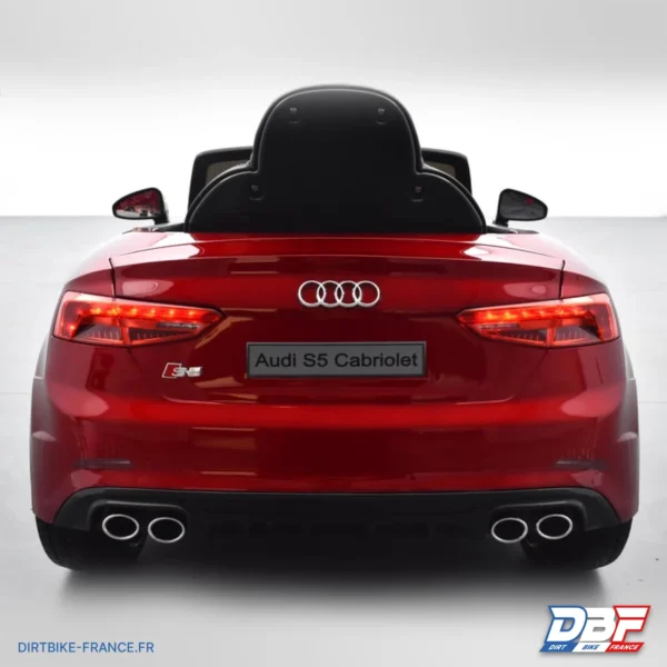 Voiture électrique enfant audi s5 coupé tfsi Rouge, photo 2 sur Dirt Bike France