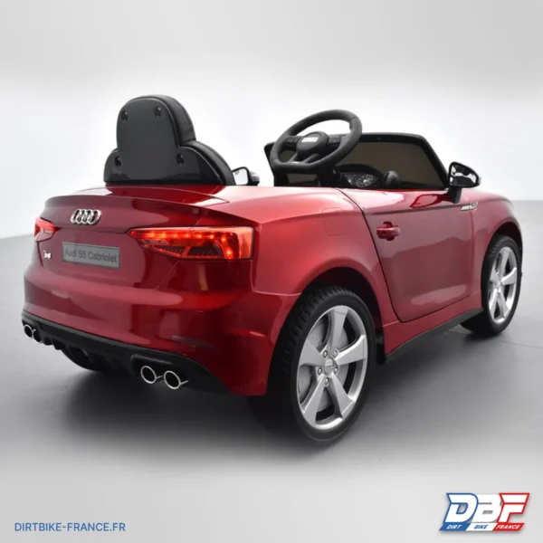 Voiture électrique enfant audi s5 coupé tfsi Rouge, photo 3 sur Dirt Bike France