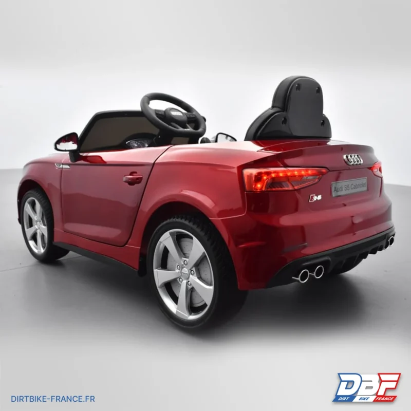 Voiture électrique enfant audi s5 coupé tfsi Rouge, Dirt Bike France - Photo N°4