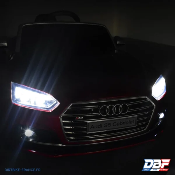 Voiture électrique enfant audi s5 coupé tfsi Rouge, photo 8 sur Dirt Bike France