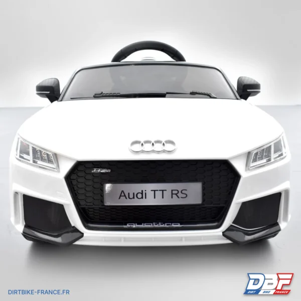 Voiture électrique enfant audi tt rs Blanc, photo 3 sur Dirt Bike France