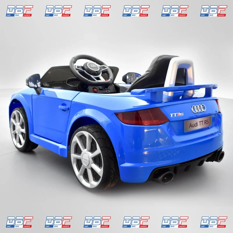 Voiture électrique enfant audi tt rs Bleu, Dirt Bike France - Photo N°4