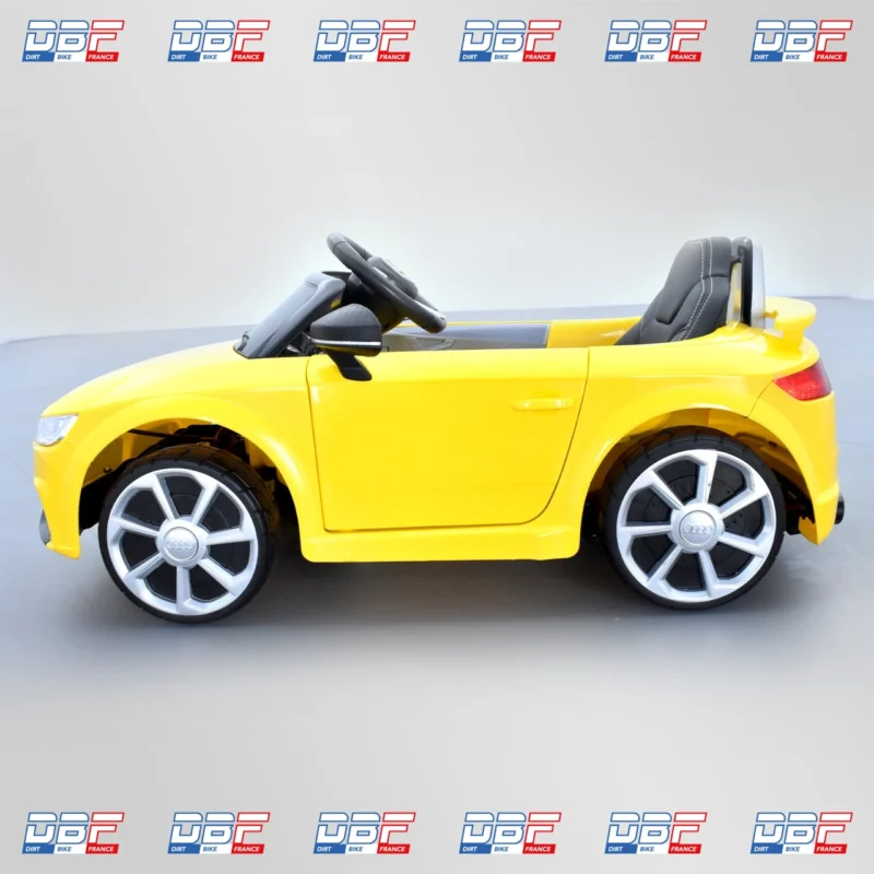 Voiture électrique enfant audi tt rs Jaune, Dirt Bike France - Photo N°10