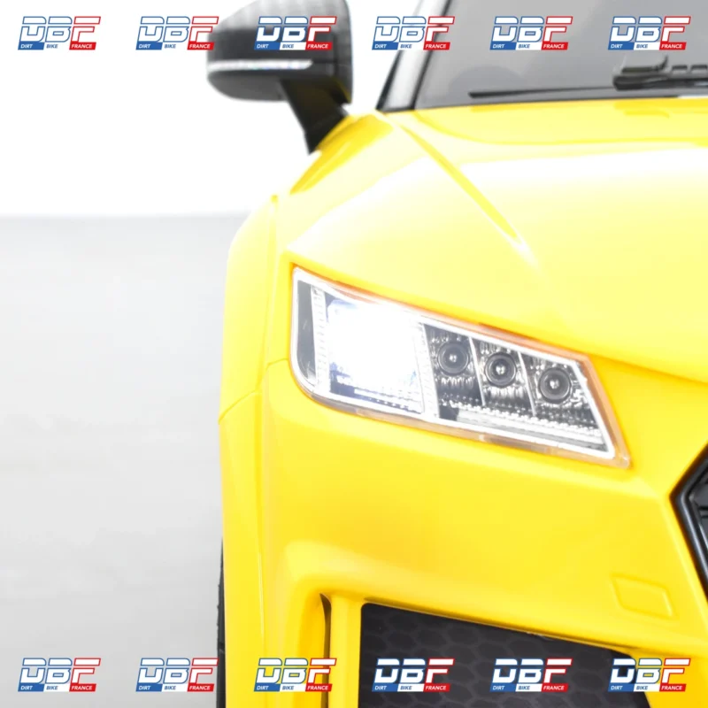 Voiture électrique enfant audi tt rs Jaune, Dirt Bike France - Photo N°13