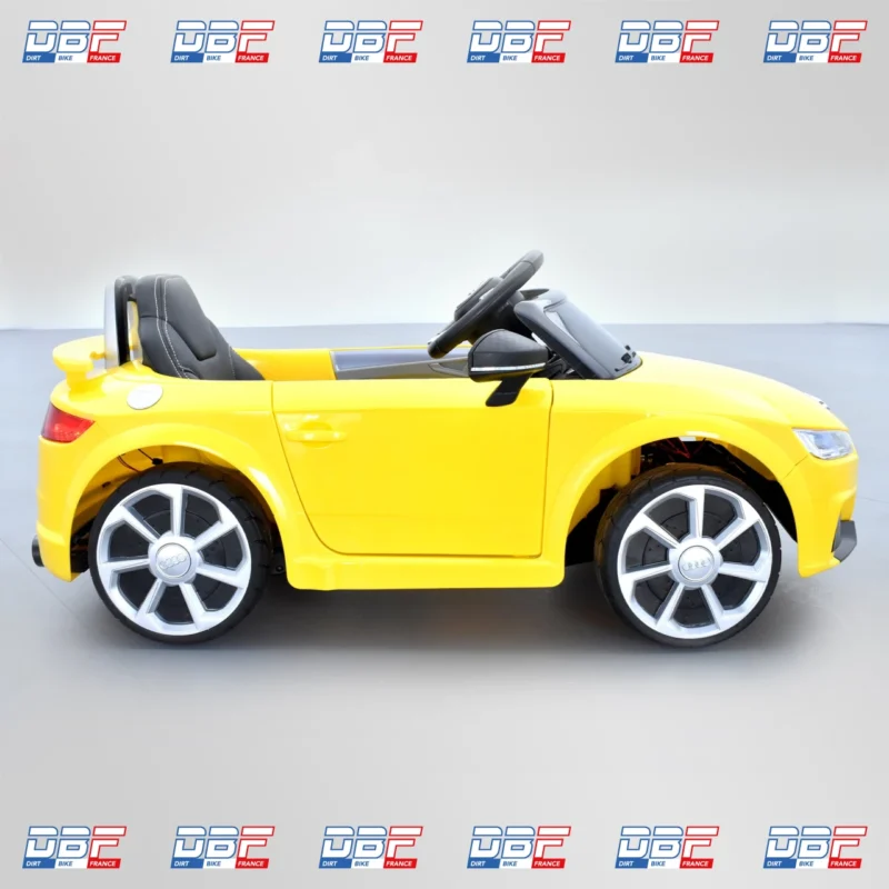 Voiture électrique enfant audi tt rs Jaune, Dirt Bike France - Photo N°9