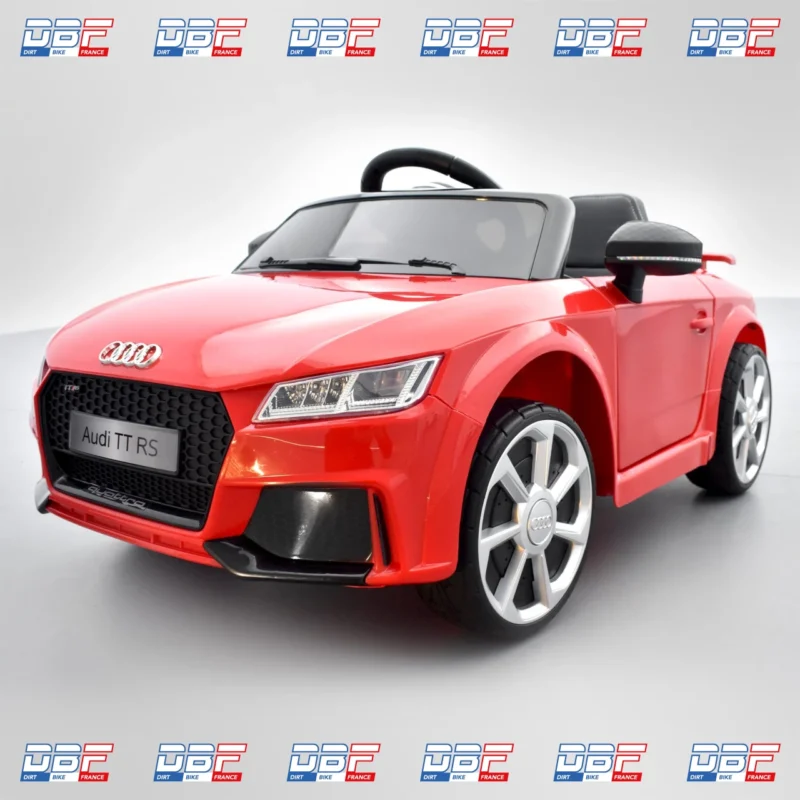 Voiture électrique enfant audi tt rs Rouge, Dirt Bike France - Photo N°2