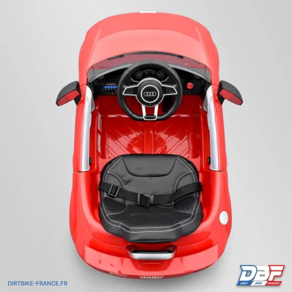 Voiture électrique enfant audi tt rs Rouge, photo 5 sur Dirt Bike France