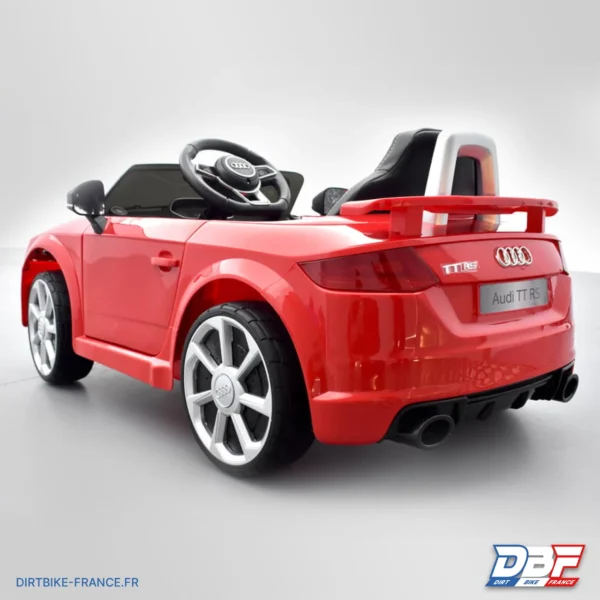 Voiture électrique enfant audi tt rs Rouge, photo 8 sur Dirt Bike France