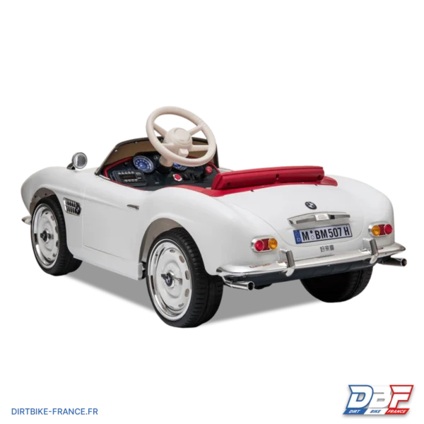 Voiture électrique enfant bmw 507 Blanc, photo 5 sur Dirt Bike France
