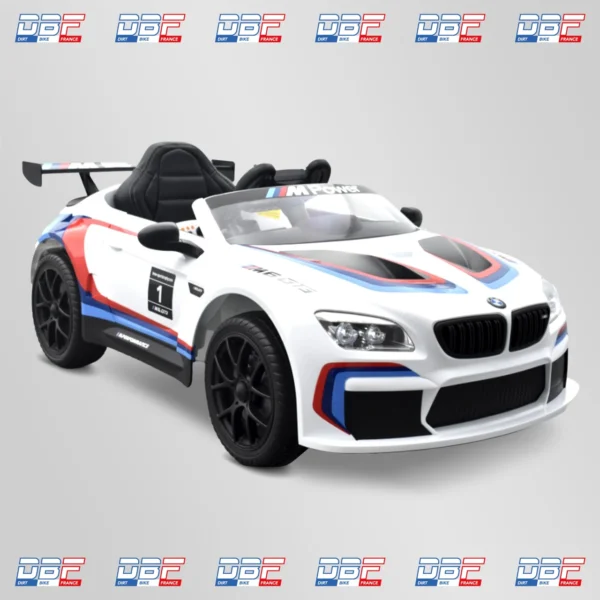 Voiture électrique enfant bmw m6 gt3 Blanc Dirt Bike France