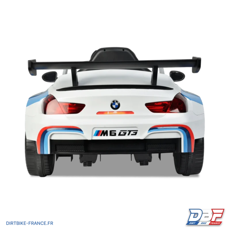 Voiture électrique enfant bmw m6 gt3 Blanc, Dirt Bike France - Photo N°3