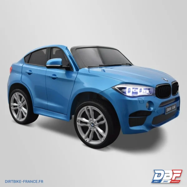Voiture électrique enfant bmw x6m 2 places Bleu, photo 1 sur Dirt Bike France