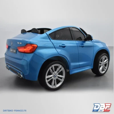 Voiture électrique enfant bmw x6m 2 places Bleu, photo 3 sur Dirt Bike France