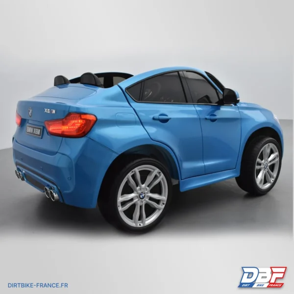 Voiture électrique enfant bmw x6m 2 places Bleu, photo 3 sur Dirt Bike France
