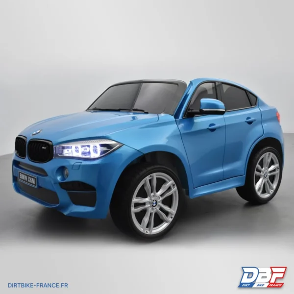 Voiture électrique enfant bmw x6m 2 places Bleu, photo 5 sur Dirt Bike France