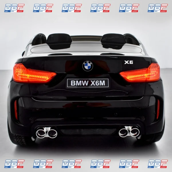 BMW X6 M Noir Métallisée 2 places, voiture électrique enfant , 12 volts -  12AH, 2 moteurs