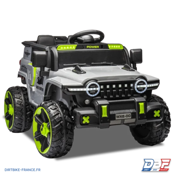 Voiture électrique enfant jeep bronco 12v Silver, photo 1 sur Dirt Bike France