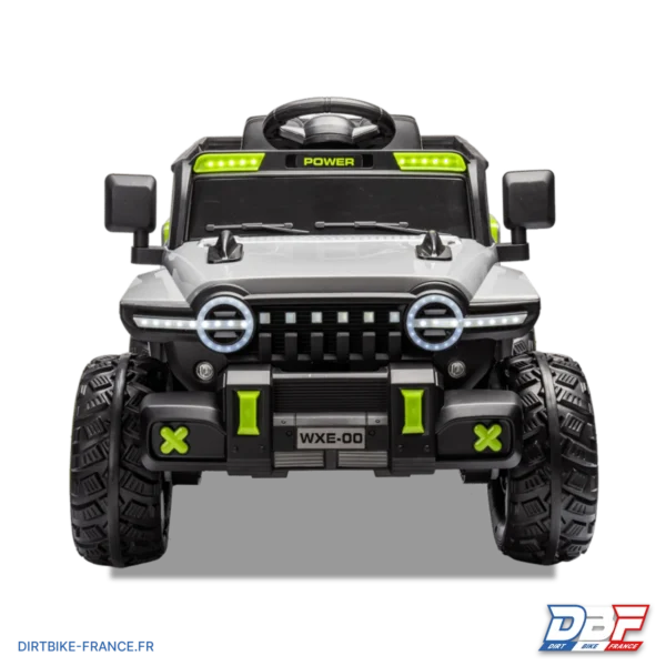 Voiture électrique enfant jeep bronco 12v Silver, photo 2 sur Dirt Bike France