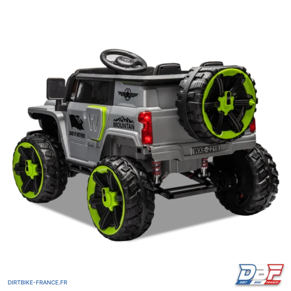 Voiture électrique enfant jeep bronco 12v Silver, photo 5 sur Dirt Bike France