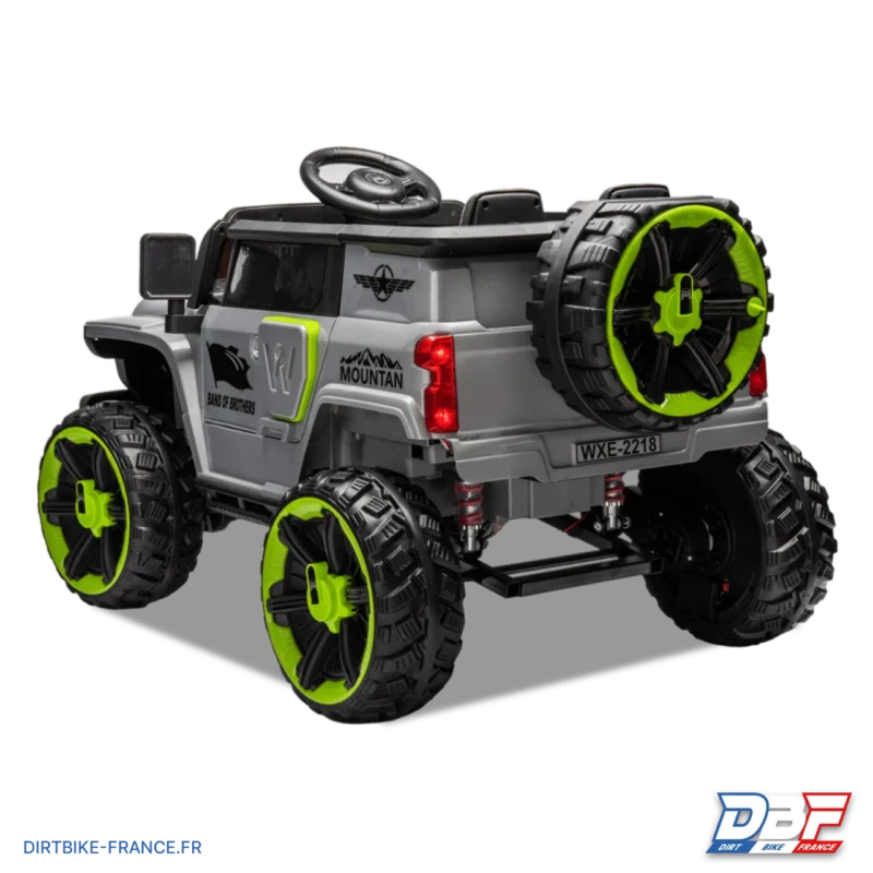 Voiture électrique enfant jeep bronco 12v Silver, Dirt Bike France - Photo N°5