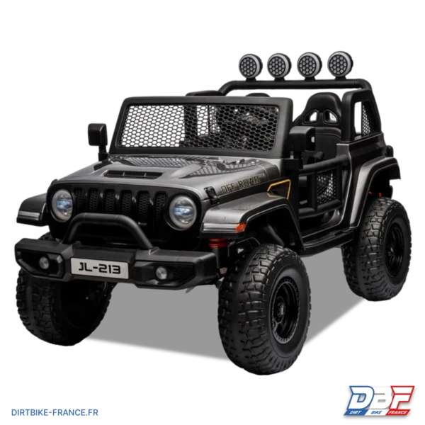 Voiture électrique enfant jeep geoland v2 24v Noir, photo 2 sur Dirt Bike France