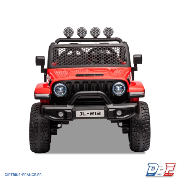 Voiture électrique enfant jeep geoland v2 24v Rouge , photo 3 sur Dirt Bike France