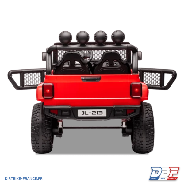 Voiture électrique enfant jeep geoland v2 24v Rouge , photo 4 sur Dirt Bike France