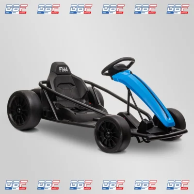 Voiture électrique enfant karting drift 250w Bleu Dirt Bike France