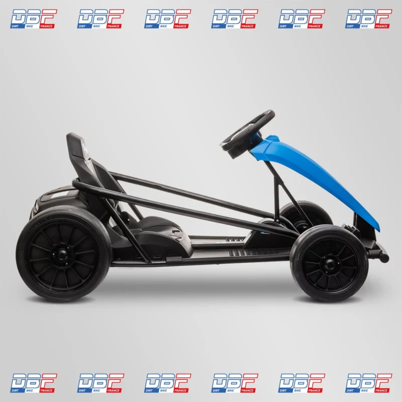 Voiture électrique enfant karting drift 250w Bleu, Dirt Bike France - Photo N°7