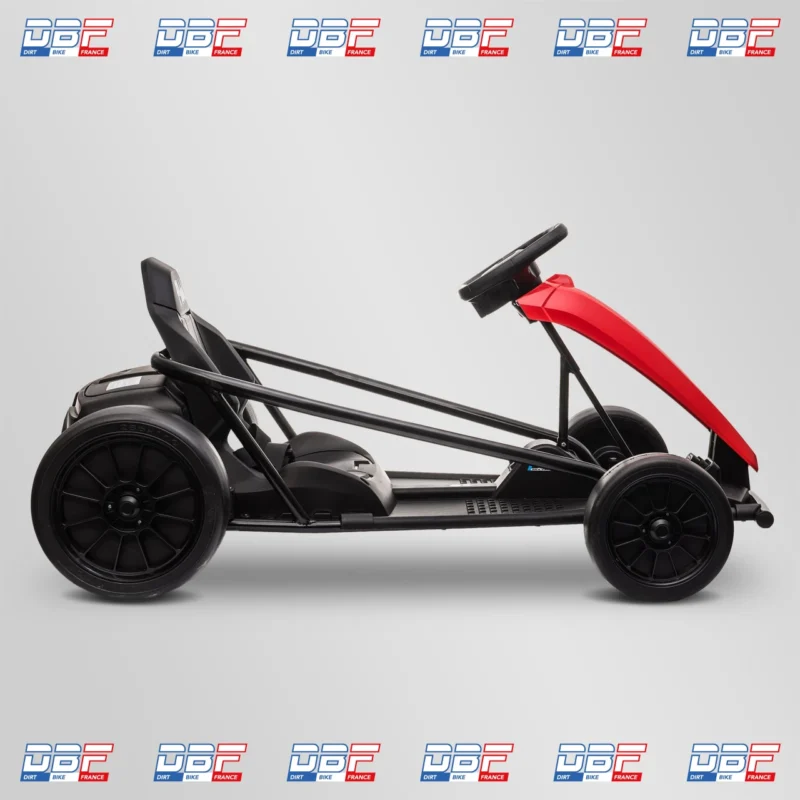 Voiture électrique enfant karting drift 250w Rouge, Dirt Bike France - Photo N°7