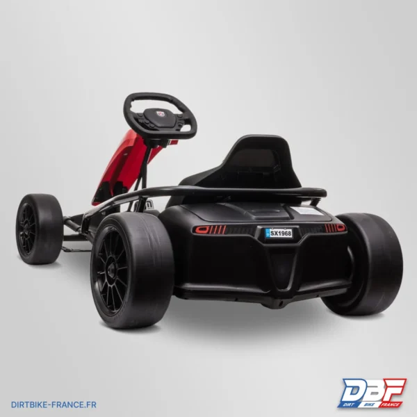 Voiture électrique enfant karting drift 250w Rouge, photo 4 sur Dirt Bike France
