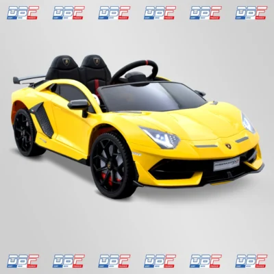 Voiture électrique enfant lamborghini aventador svj 12v Jaune Dirt Bike France