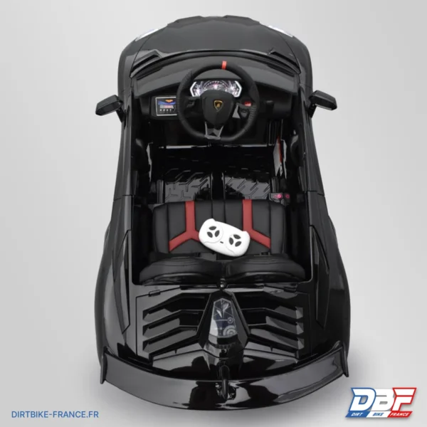 Voiture électrique enfant lamborghini aventador svj 12v Noir, photo 7 sur Dirt Bike France