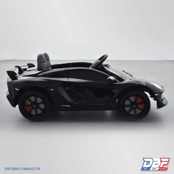 Voiture électrique enfant lamborghini aventador svj 12v Noir, photo 9 sur Dirt Bike France