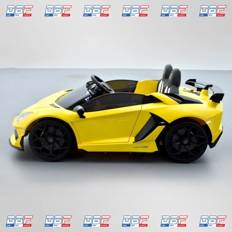 Voiture électrique enfant lamborghini svj 24v Jaune, Dirt Bike France - Photo N°10