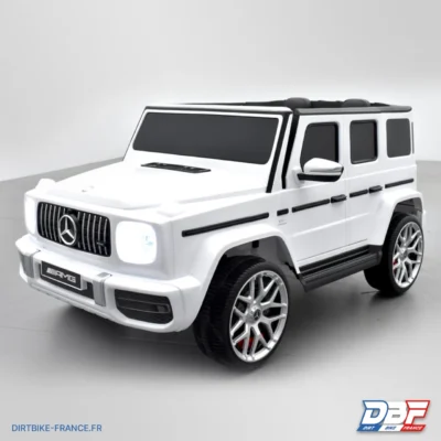 Voiture électrique enfant mercedes amg g63 2 places Blanc, photo 2 sur Dirt Bike France