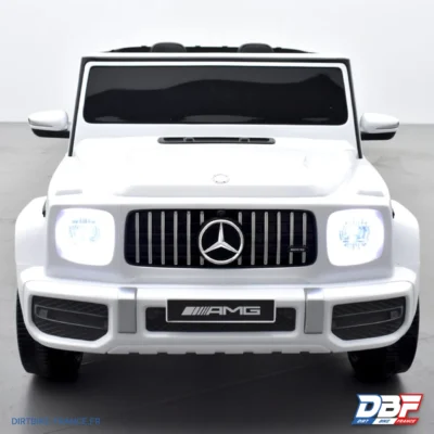 Voiture électrique enfant mercedes amg g63 2 places Blanc, photo 3 sur Dirt Bike France