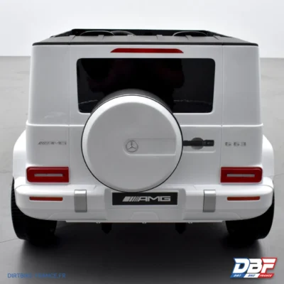 Voiture électrique enfant mercedes amg g63 2 places Blanc, photo 4 sur Dirt Bike France