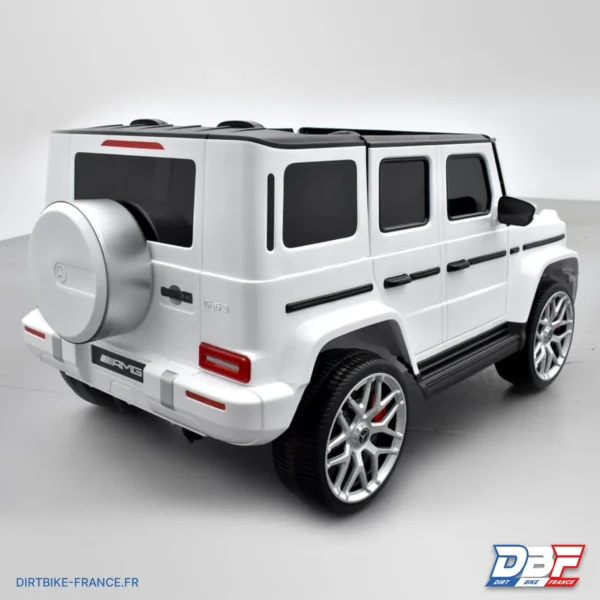 Voiture électrique enfant mercedes amg g63 2 places Blanc, photo 5 sur Dirt Bike France