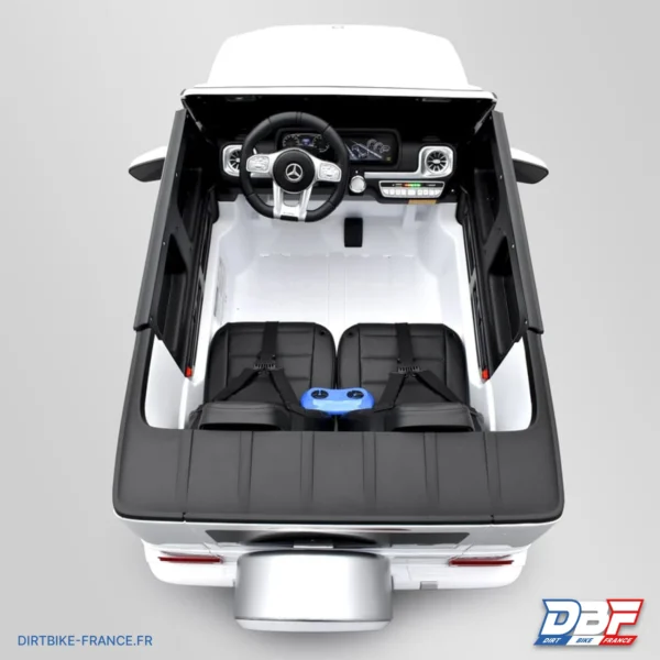 Voiture électrique enfant mercedes amg g63 2 places Blanc, photo 7 sur Dirt Bike France