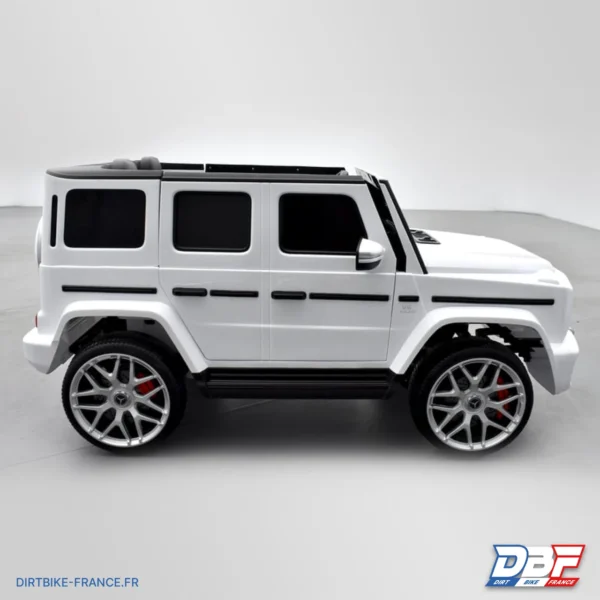 Voiture électrique enfant mercedes amg g63 2 places Blanc, photo 9 sur Dirt Bike France
