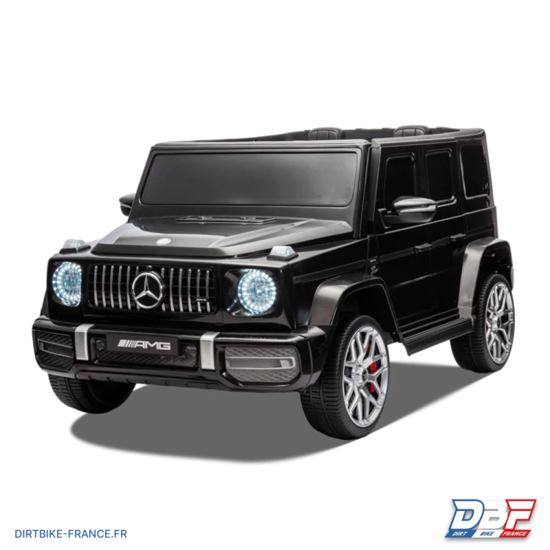 Voiture électrique enfant mercedes amg g63 2 places Noir, Dirt Bike France - Photo N°4