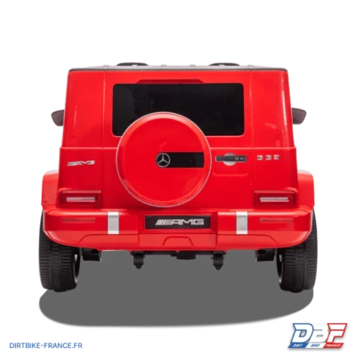 Voiture électrique enfant mercedes amg g63 2 places Rouge, photo 3 sur Dirt Bike France