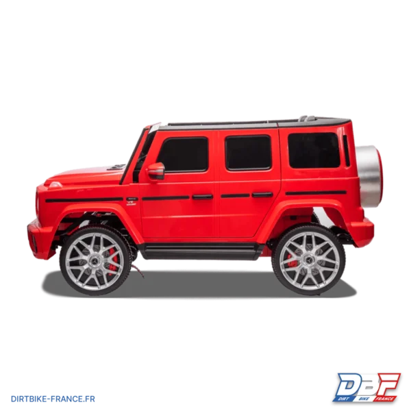 Voiture électrique enfant mercedes amg g63 2 places Rouge, photo 6 sur Dirt Bike France