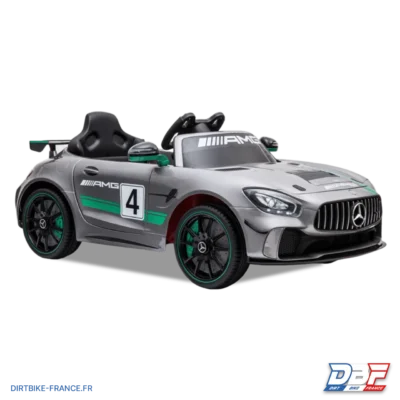 Voiture électrique enfant mercedes amg gt4 Silver, photo 4 sur Dirt Bike France