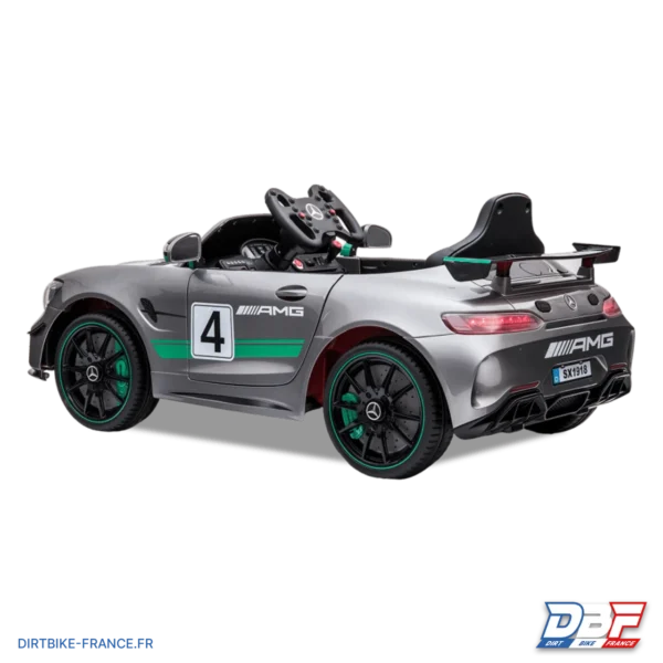 Voiture électrique enfant mercedes amg gt4 Silver, photo 6 sur Dirt Bike France